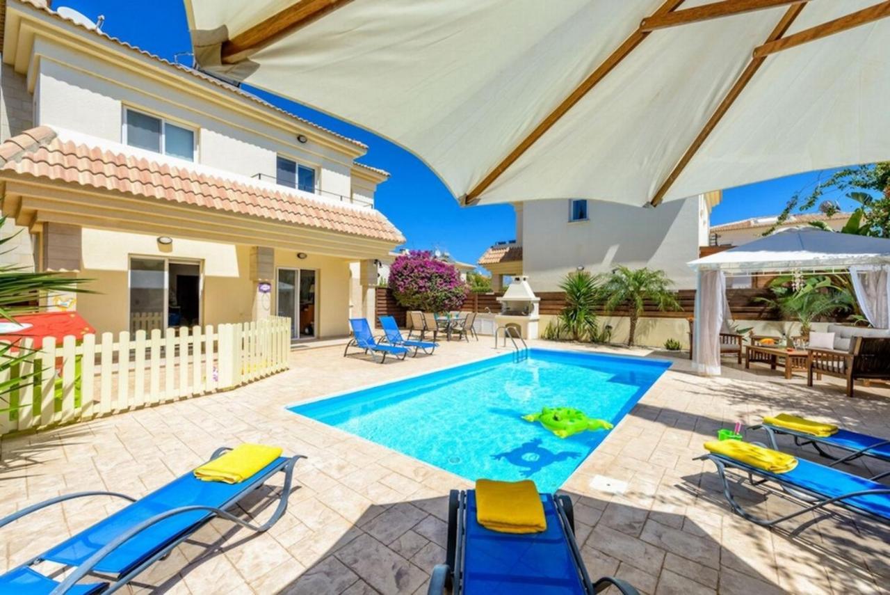 Protaras Villa Athamas Blue エクステリア 写真